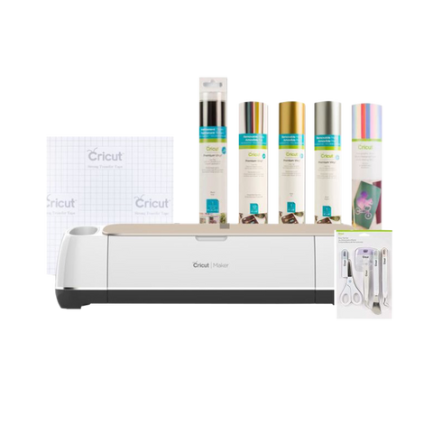 Cricut Maker Champagne + Bundle