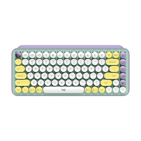 Logitech POP KEYS – Wireless Mechanical Keyboard With Customizable Emoji Keys