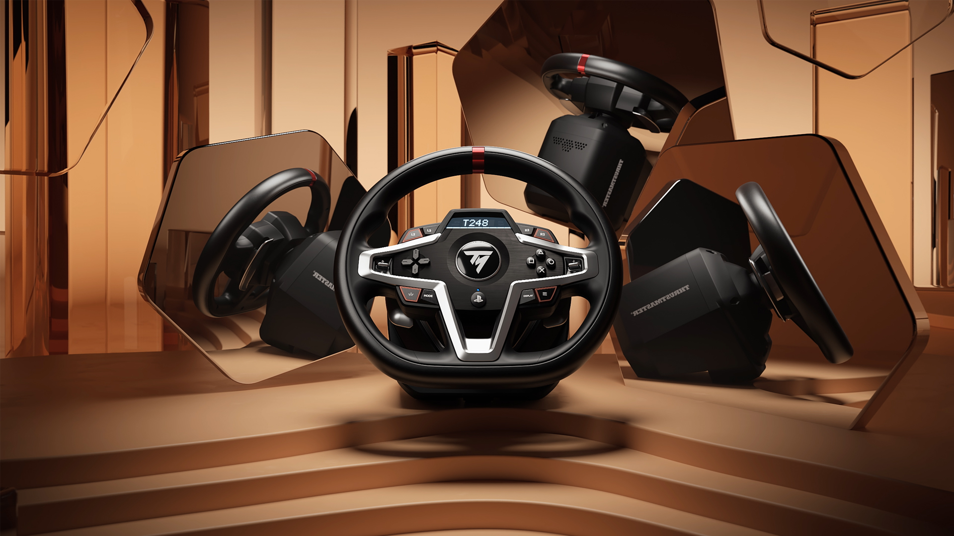 Master each track with the Thrustmaster T248 Racing Wheel - Ban